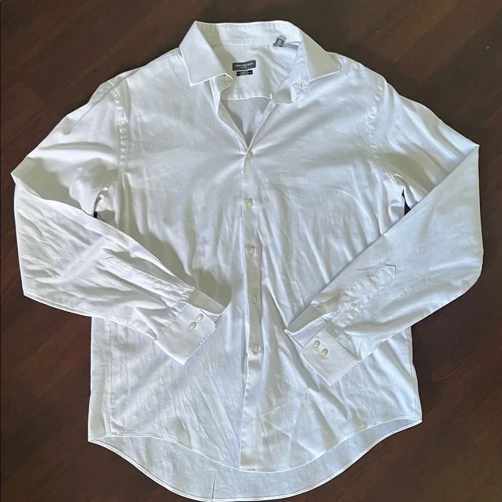 Van Heusen White Dress Shirt